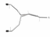 AFE aFe Power MACH Force-Xp 3" to 2-1/2" 304 Stainless Steel Axle-Back Exhaust System - Audi B9 A4 (non-fwd)