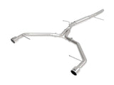 AFE aFe Power MACH Force-Xp 3" to 2-1/2" 304 Stainless Steel Axle-Back Exhaust System - Audi B9 A4 (non-fwd)
