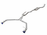 AFE Blue Flame Tips AfeMACH Force-Xp 3 IN to 2-1/2 IN 304 Stainless Steel Cat-Back Exhaust System 49-36438-L