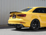 AFE aFe MACH Force-Xp 3 IN to 2-1/2 IN 304 Stainless Steel Cat-Back Exhaust System - Audi 8V S3 Sedan