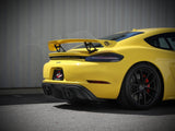 AFE aFe Mach Force-Xp 2-1/4 IN to 2-1/2 IN 304 Stainless Steel Cat-Back Exhaust System - Porsche Cayman 718 GT4