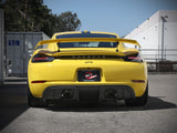 AFE aFe Mach Force-Xp 2-1/4 IN to 2-1/2 IN 304 Stainless Steel Cat-Back Exhaust System - Porsche Cayman 718 GT4