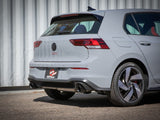 AFE aFe Power Gemini XV Stainless Steel Cat-Back Exhaust System w/ Cut-Out & Black Tips - VW / MK8 / GTI 49-36451-B