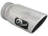 aFe Diesel Exhaust Tip Bolt On Polished 5in Inlet x 6in Outlet x 12in Long | 49T50601-P12