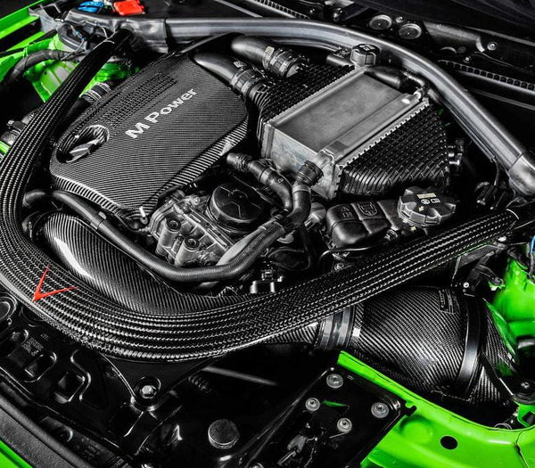 Eventuri Black Carbon Eventuri F8X M3 / M4 (S55) V2 Carbon Intake & Kevlar Colors EVE-F8XMV2-CF-INT