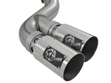 AFE aFe Power 11-14 Ford F250/F350 6.7L Diesel Rebel XD 4in 409 SS DPF-Back Exhaust System - Pol Tips 49-43120-P