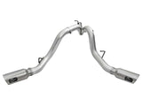 AFE aFe Atlas Exhaust 4in Dual DPF-Back Al Steel w/ Pol Tips 16-17 GM Diesel Truck V8-6.6L (td) LML 49-04080-P