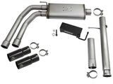 AFE aFe Rebel Series CB 3in Middle Side Exit SS Exht w/ Black Tips 09-16 Chevy Silverado/GMC Sierra 1500 49-44062-B