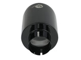 AFE aFe Takeda 409 SS Clamp-On Exhaust Tip 2.5in. Inlet / 4.5in. Outlet / 7in. L - Black 49T25454-B071