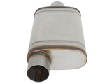 AFE aFe MACHForce XP SS Muffler 3in Center Inlet / 3in Outlet 9in L x 4in W x 14in Body 49M00031