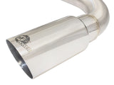 AFE aFe MACHForce XP SS-304 Polish Tip 2.5in Dia Cat Back Exhaust 12-14 BMW 335i (F30) 3.0L (t)