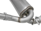 AFE aFe Rebel Series 2.5in 409 SS Cat-Back Exhaust w/ Polished Tips 07+ Jeep Wrangler (JK) V6 3.6L/3.8L 49-48062-P