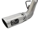 AFE aFe Large Bore-HD 4in 409-SS DPF-Back Exhaust w/Dual Polished Tips 2017 GM Duramax V8-6.6L (td) L5P 49-44086-P