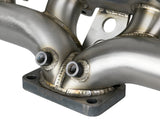 aFe Twisted Steel Header Turbo Manifold (T4) 98.5-02 Dodge Diesel Trucks L6 5.9L (td) | 48-32019