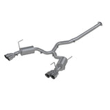 MBRP 15-19 Subaru WRX 2.0L/STI 2.5L 3in Dual Split Rear Exit w/ 3.5in Tips - T304 (Street Version) | S4800304