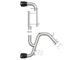 AFE aFe Power Axle Back Exhaust - 19-20 Hyundai Veloster N L4-2.0L (t) 49-37007-B