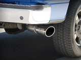 aFe MACHForce XP Exhaust Cat-Back SS-409 4in Polished Tip 11-12 Ford F-150 EcoBoost V6-3.5L (tt) | 49-43041-P