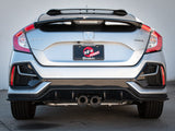 AFE aFe Takeda 3in 304 SS Cat-Back Exhaust System w/CF Tips 17-20 Honda Civic Sport L4-1.5L (t) 49-36624-C
