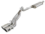 AFE aFe Rebel Series 2.5in SS Cat-Back Exhaust w/ Polished Tip 07-18 Jeep Wrangler (JK) V6 3.6/3.8L 4dr 49-48054-P