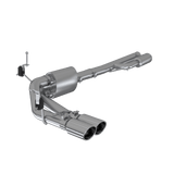 MBRP 2019+ Chevrolet Silverado 1500 4.5L/5.3L Pre-Axle Dual Side Exite w/ 4in OD Tip - AL | S5092AL