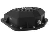 AFE aFe Street Series Rear Differential Cover Black w/Machined Fins 20+ Jeep Gladiator JT (Dana M220) 46-71190B
