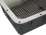 AFE aFe Power Cover Trans Pan Machined Trans Pan GM Diesel Trucks 01-12 V8-6.6L Machined 46-70072