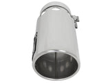 AFE aFe Power Intercooled Tip Stainless Steel - Polished 4in In x 5in Out x 12in L Bolt-On 49T40501-P121