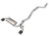 aFe POWER Takeda 2021 Toyota Supra 2.0L (t) 2.5in-3in 304 SS CB Exhaust w/ Carbon Tips | 49-36050-C
