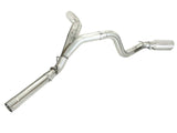 AFE aFe MachForce XP Exhaust 4inch DP-Back All SS 2011-14 GM Diesel Trucks V8-6.6L LML Polished 49-44043-P