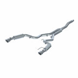 MBRP 15-18 Ford Mustang EcoBoost 2.3L T409 3in Cat Back Dual Split Rear Exit (Race Version) | S7275409