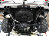 AFE aFe Vulcan Series 3in-2-1/2in 304 SS Cat-Back 2019 GM Silverado / Sierra 1500 V8-5.3L w/ Black Tips 49-34104-B
