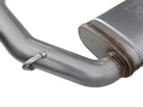 AFE aFe MACH Force-Xp Hi-Tuck 3in 409 SS 18-20 Jeep Wrangler JL 2.0/3.6 Axle-Back Exhaust 49-48080