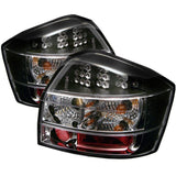 Spyder Audi A4 02-05 LED Tail Lights - Black | 5000026