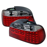 Spyder BMW E38 7-Series 95-01 LED Tail Lights - Red Clear | 5000620