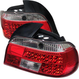 Spyder BMW E39 5-Series 97-00 LED Tail Lights - Red Clear | 5000675