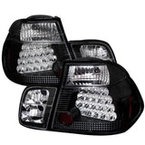 Spyder BMW E46 3-Series 99-01 4Dr LED Tail Lights - Black | 5000736
