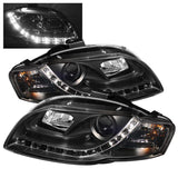 Spyder Audi A4 06-08 Projector Headlights - Black | 5008572
