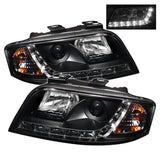 Spyder Audi A6 02-04 Projector Headlights - Black | 5008657