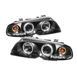 Spyder BMW E46 3-Series 00-03 2DR / M3 01-06 2DR 1PC Projector Headlights - LED - Black | 5008923