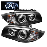 Spyder BMW E87 1-Series 08-11 Projector Headlights - Black | 5008985