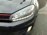 Spyder Spyder Volkswagen Golf / GTI 10-13 Projector Headlights - Black 5012111