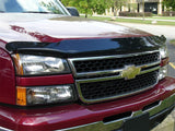 WeatherTech WeatherTech 05-07 Chevrolet Silverado Crew Cab Classic Stone and Bug Deflector - Dark Smoke WET-50132