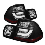 Spyder BMW E46 3-Series 02-05 4Dr Light Bar Style LED Tail Lights - Black | 5015938