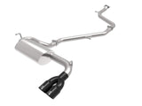 aFe Takeda 18-21 Toyota C-HR 2.0L 2.5in 304 Stainless Steel Cat-Back Exhaust w/ Black Tip | 49-36044-B