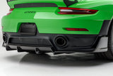 Vorsteiner Porsche 991 GT2 GW9 Rear Diffuser Carbon Fiber PP 2x2 Glossy | POV2050