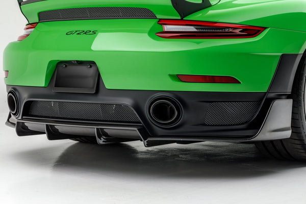 Vorsteiner Porsche 991 GT2 GW9 Rear Diffuser Carbon Fiber PP 2x2 Glossy | POV2050