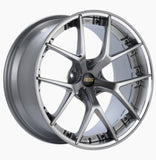 BBS 20x10 / 5x112 et38 / cb82 BBS RI-S 20" 5x112 Diamond Silver Center / Diamond Cut Lip RIS014DSPK