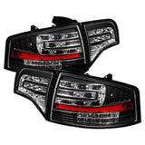 Spyder Audi A4 4Dr 06-08 LED Tail Lights - Black | 5029287