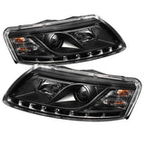 Spyder Audi A6 05-07 Projector Headlights - Black | 5029416
