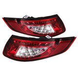 Spyder Porsche 997 05-08 LED Tail Lights - Red Clear | 5037978